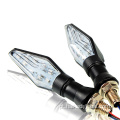 LED de motocicleta LED água girada leve